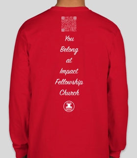 70x7 Special Edition Red Long Sleeve T-Shirt