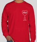 70x7 Special Edition Red Long Sleeve T-Shirt